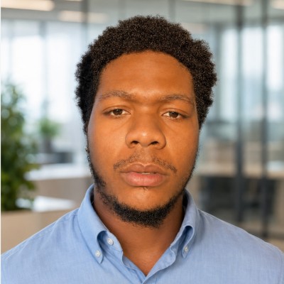 Professional headshot of Miles James